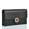 Gucci Black Shoulder Bag Woman Leather Dollar Calf Mod. 615523 CAO0G 1000 
