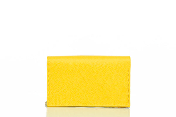 Gucci Yellow Shoulder Bag Woman Leather Dollar Calf Mod. 615523 CAO0G 7124 