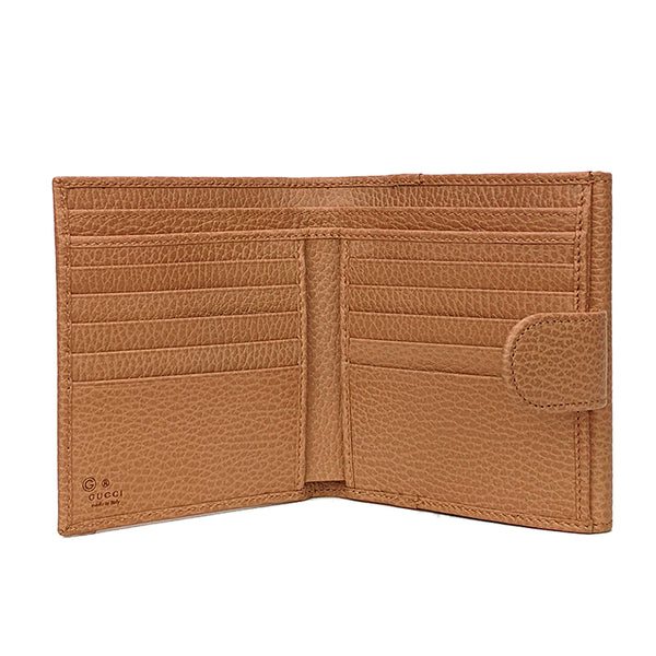 Gucci Beige Women's Wallet Logo Leather Dollar Calf Mod. 615525 CAO0G 2754 