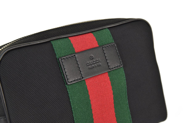 Gucci Beltbag Black Unisex Technocanvas Zipper Mod. 630919 KWTKN 