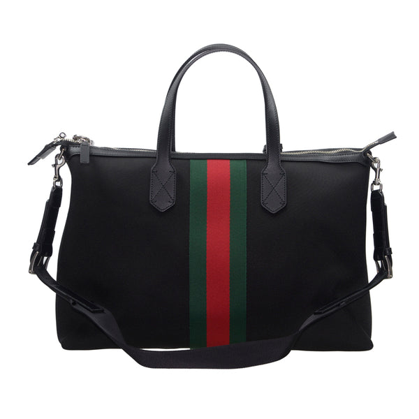 Gucci Men's Black Shoulder Bag Technocanvas Zip Mod. 619750 KWT7N 1060 