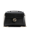 Gucci Black Women's Handbag Logo Leather Dollar Calf Mod. 510306 CAO0G 1000 