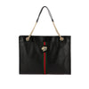 Gucci Rajah Handbag Black Women Azalea Leather Mod. 537219 0OLHX 8406 