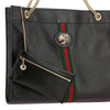 Gucci Rajah Handbag Black Women Azalea Leather Mod. 537219 0OLHX 8406 