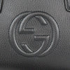 Gucci Soho Handbag Black Woman Leather Dollar Calf Mod. 607722 CAO0G 1000