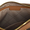 Michael Kors Jet Set Item Bag Brown Women's Saffiano Leather Mod. 35T8GTTC9L