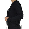 Michael Kors Jet Set Item Black Women's Bag Saffiano Leather Mod. 35F8STTC9L