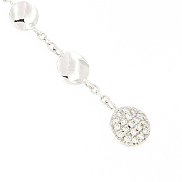 Orecchini in oro bianco con diamanti