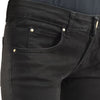 Roy Roger's Jeans Nero Donna Cotone Cerniera Mod.SHERRY 01T-818-36