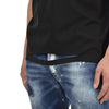 Dsquared2 Men's Black T-Shirt Rubber Print Mod.S71GD0536S22427900