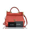 Dolce&Gabbana Microbag a Spalla Rossa Donna Pelle Mod. Sicily BB6003 AP2871 87572