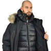 Dsquared2 Black Parka Jacket for Men Mod. S71AA0287 S48272 900