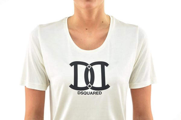 Dsquared2 T-Shirt Crema DC