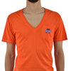 Dsquared2 T-Shirt Arancione Safari con Taschino