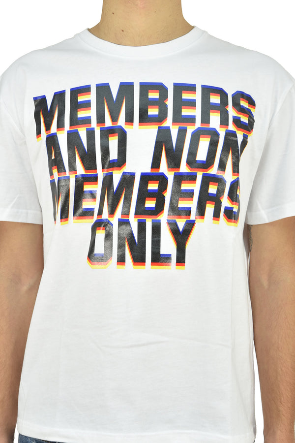 Stella McCartney Men's White T-shirt Cotton Print Mod.MN0453010SIP039000
